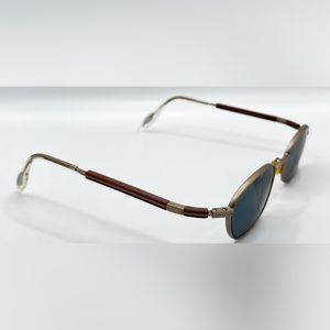 Vintage Oga 602 Brown Oval Sunglasses Frames Only